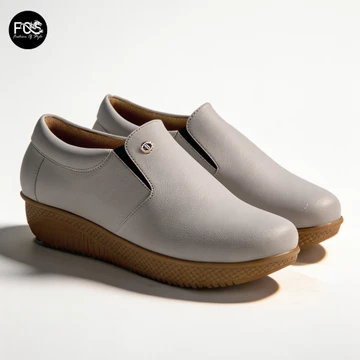 Sepatu Kasual Wanita Korean Style Dewasa Fashion Slip On Flat Shoes Empuk Tebal Sintetis