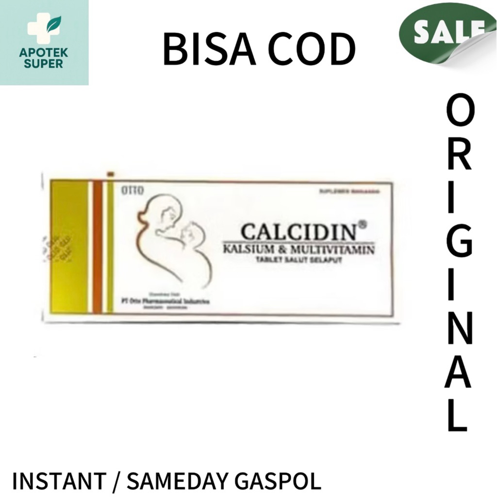 Jual Calcidin Terlengkap & Harga Terbaru April 2026 | Shopee Indonesia