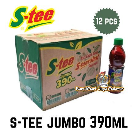 Jual S-Tee / Stee Botol Jumbo 390 Ml [ 1 Dus Isi 12 Pcs ] | Shopee ...
