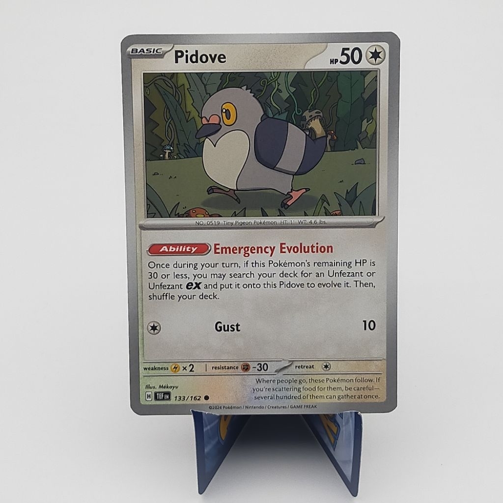 Jual Kartu TCG Pokemon EN Original Pidove TEF 133/162 | Shopee Indonesia