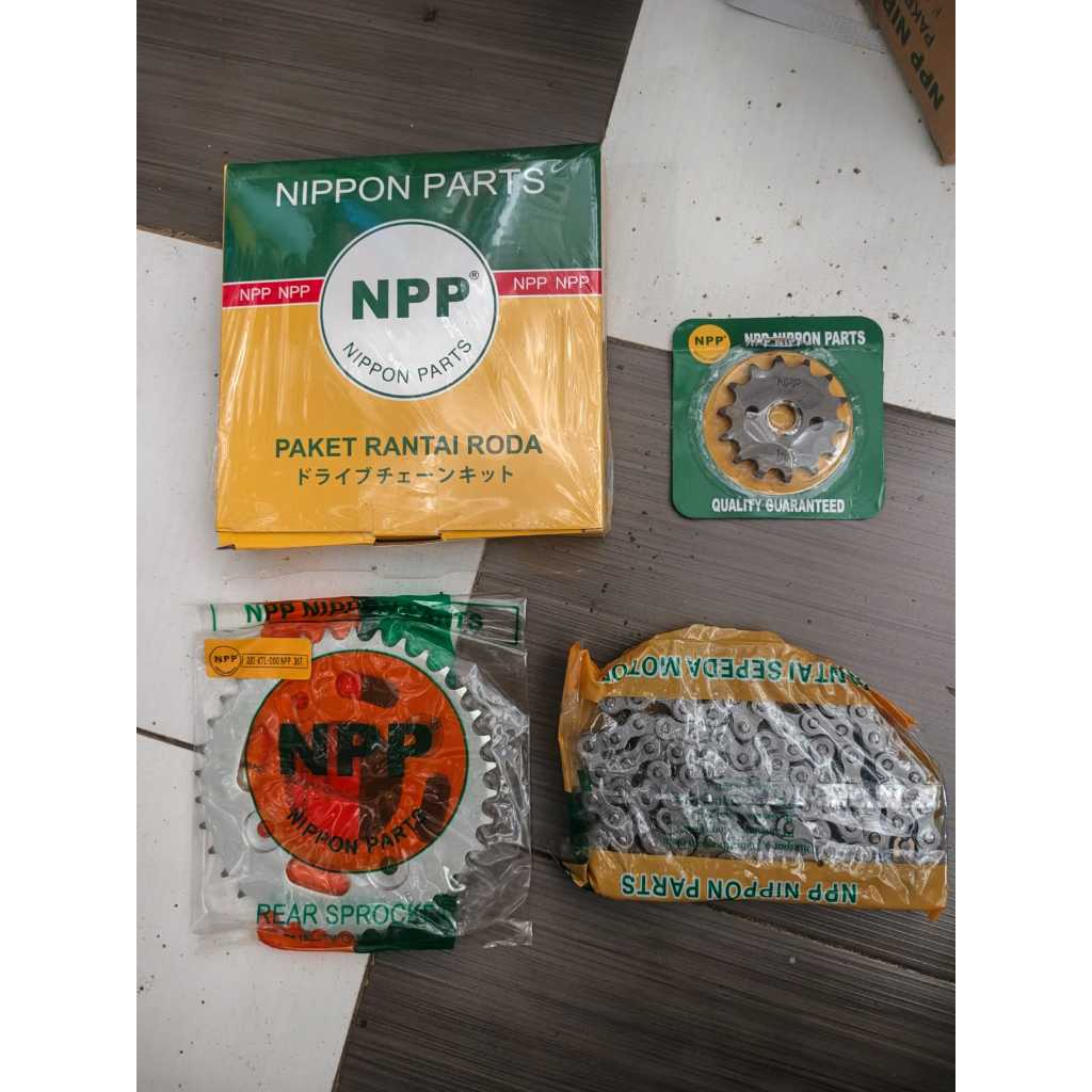 Jual Gear Set NPP Nippon Parts Supra Fit New / Revo Fit ukuran gear 36 ...