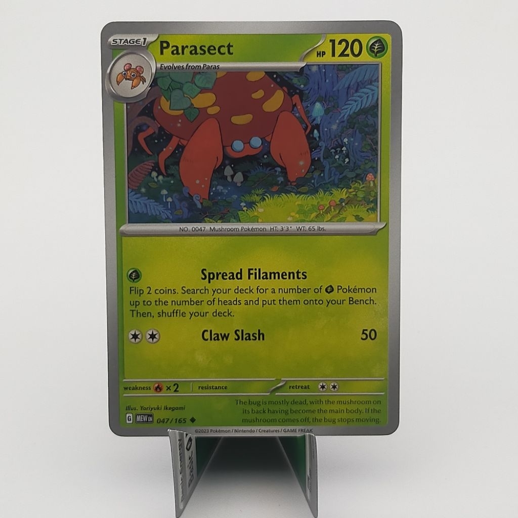 parasect pokemon card value Amazon.com: Pokemon - Parasect (2/162) main image 0