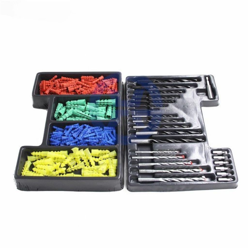 Jual Set Mata Bor Kombinasi 300 Pcs - Kit Mata Bor Beton, Besi, Kayu ...