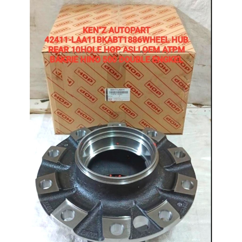 Jual WHEEL HUB REAR 10HOLE NAP RODA BELAKANG HOP TYPE ASLI ORIGINAL ...