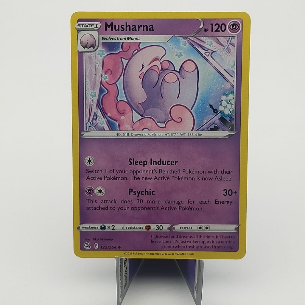 Jual Kartu TCG Pokemon EN Original Musharna FS Fusion Strike 122/264 |  Shopee Indonesia