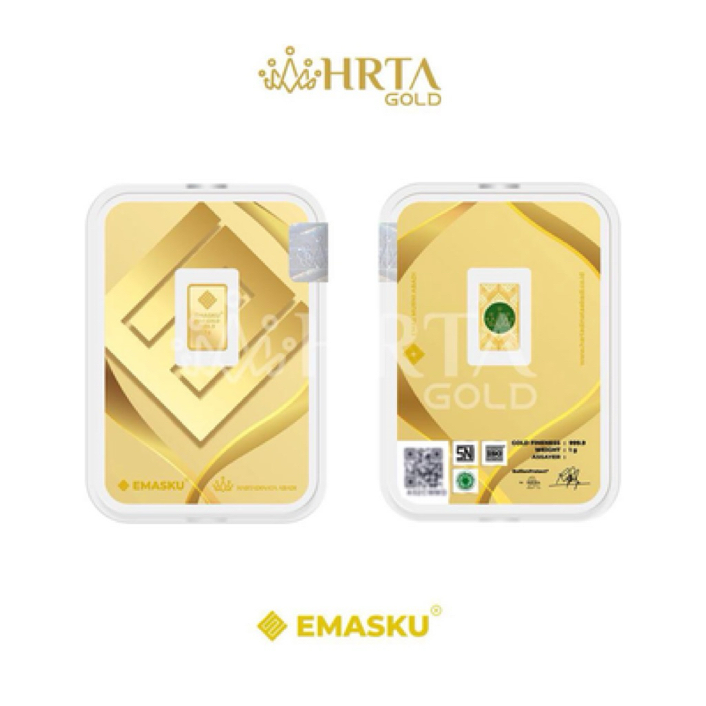Jual LM EMASKU HARTADINATA 1gr 1 gr 1 gram 1gram LOGAM MULIA 999.9 FINE ...