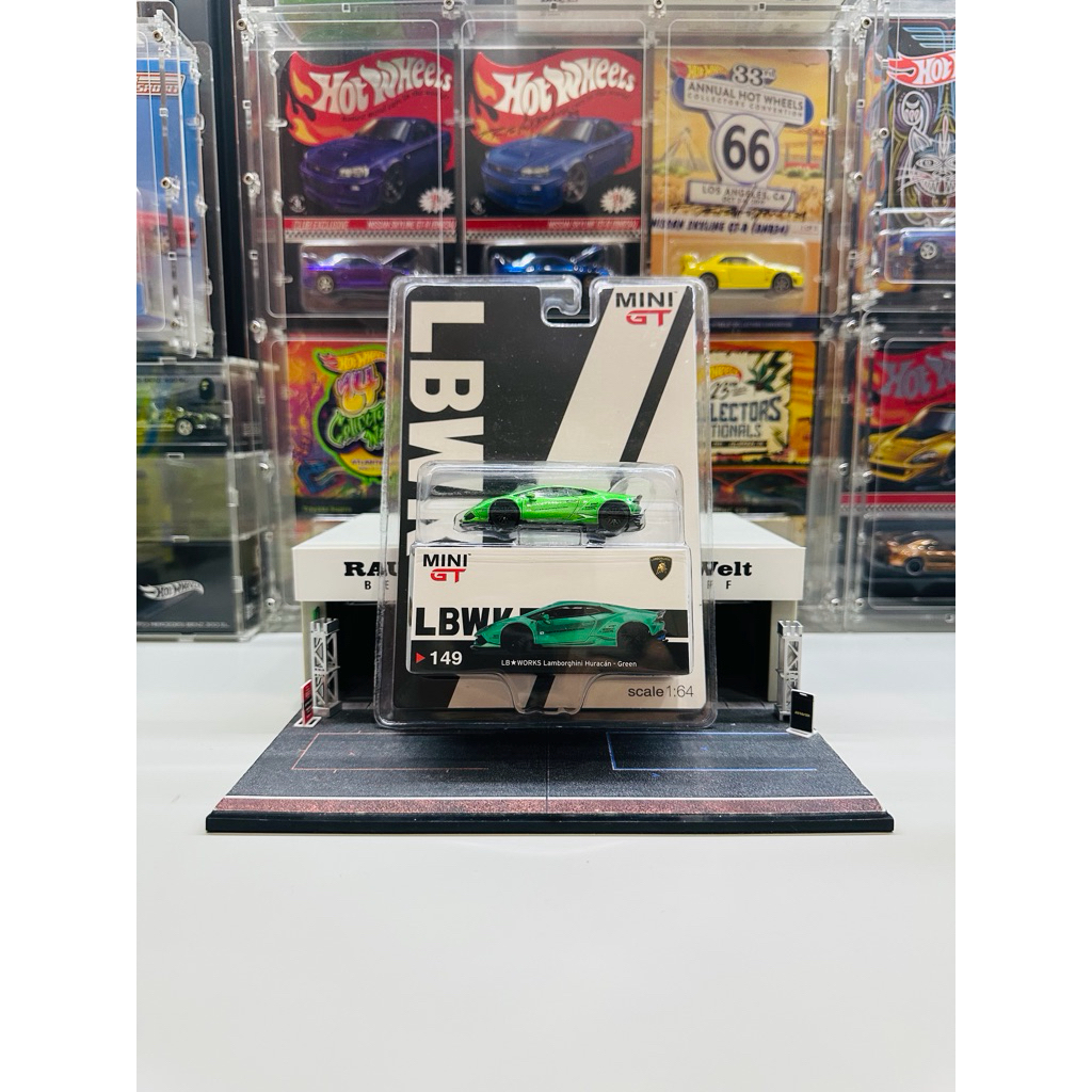 Jual Mini GT No 149 LB Works Lamborghini Huracan Green LBWK Japan ...