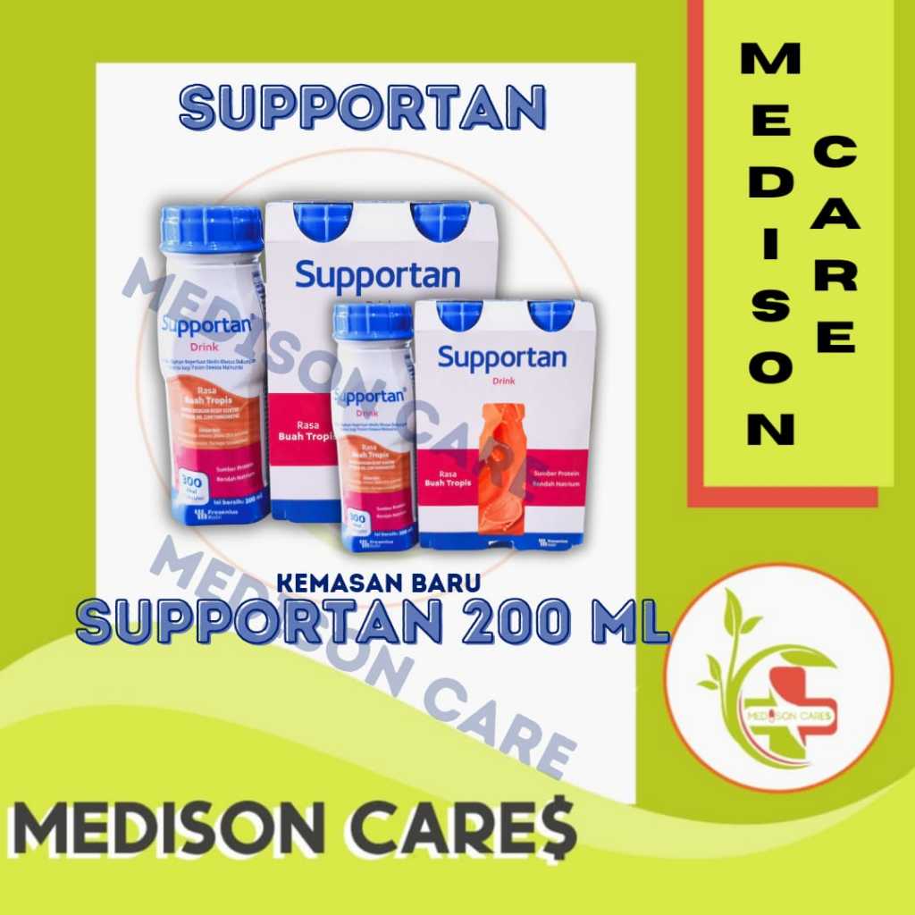 Jual supportan susu nutrisi 1.5 kcal | botol 200 ml | Shopee Indonesia