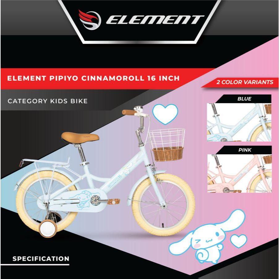 Jual Sepeda anak kids bike element spring cinnamoroll sepeda anak ...
