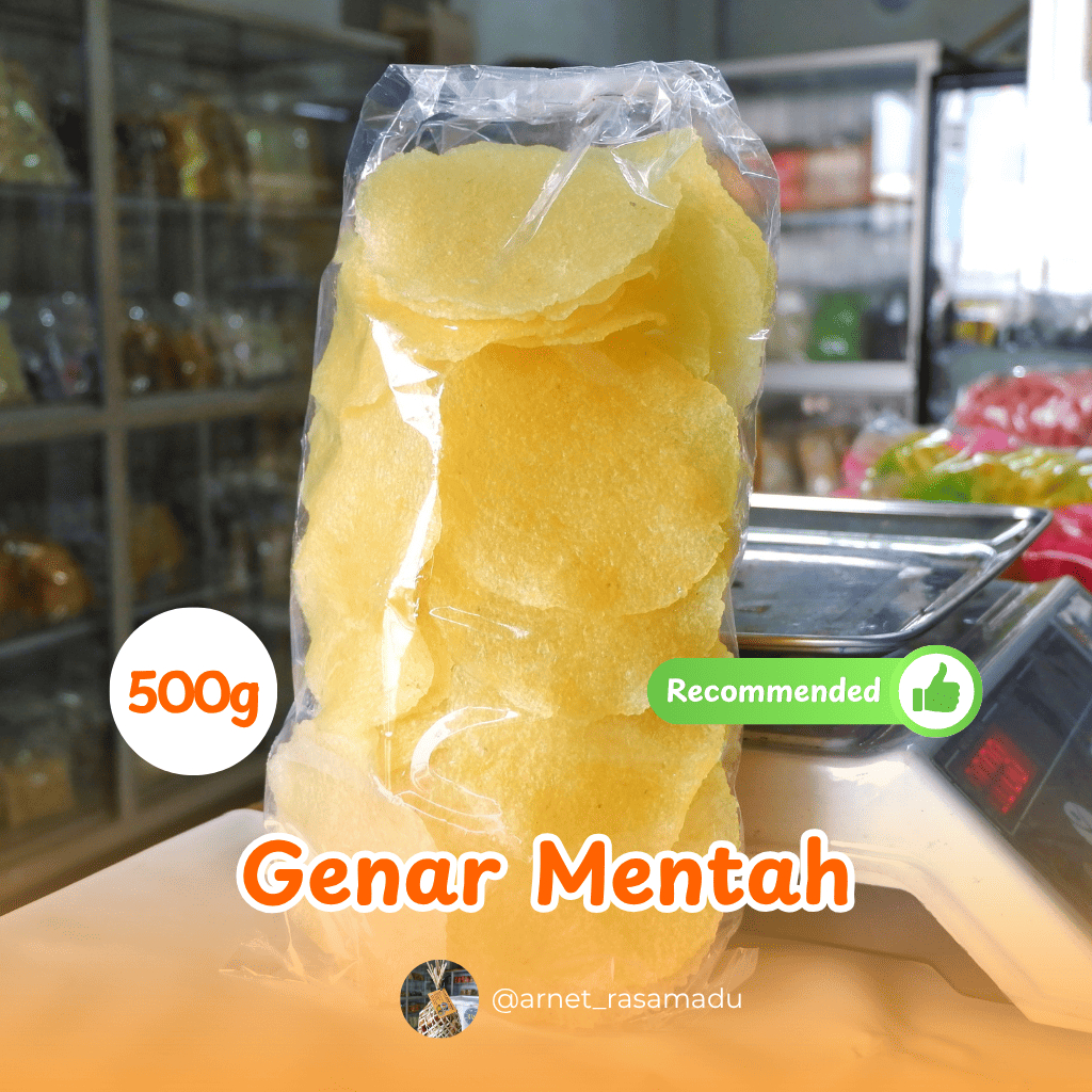 Jual Kerupuk Genar Mentah 500 gram, Kaolahan Khas Sunda/Jawa Barat ...