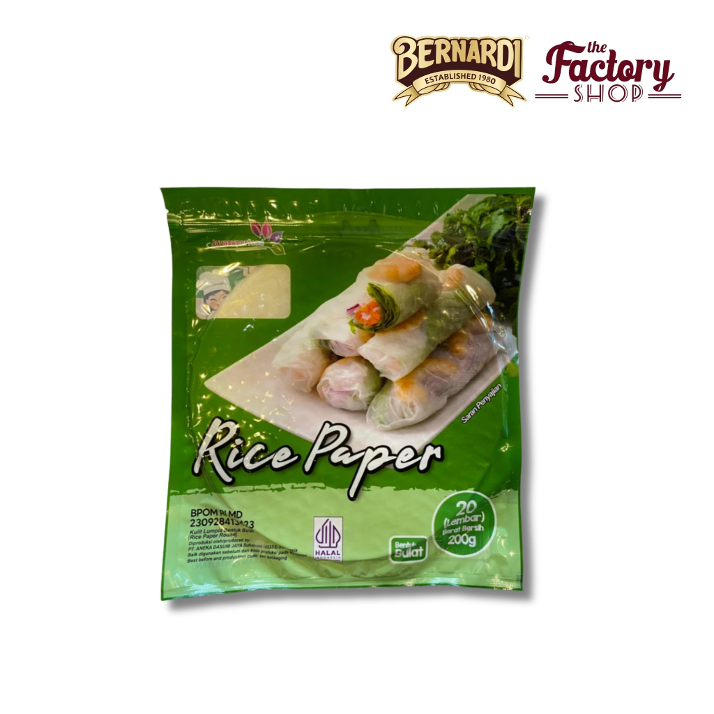 Jual JSF RICE PAPER 200GR bulat 20 LEMBAR (SURABAYA) | Shopee Indonesia