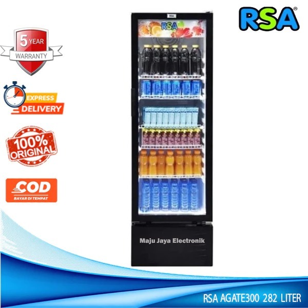 Jual Showcase RSA By GEA AGATE 300 Display Cooler 282L / AGATE 200 192L ...