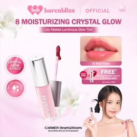 LIMITED CHARM BNB Barenbliss Lily Makes Luminous Glow Tint 2.5 G Liptint Ombre Glossy