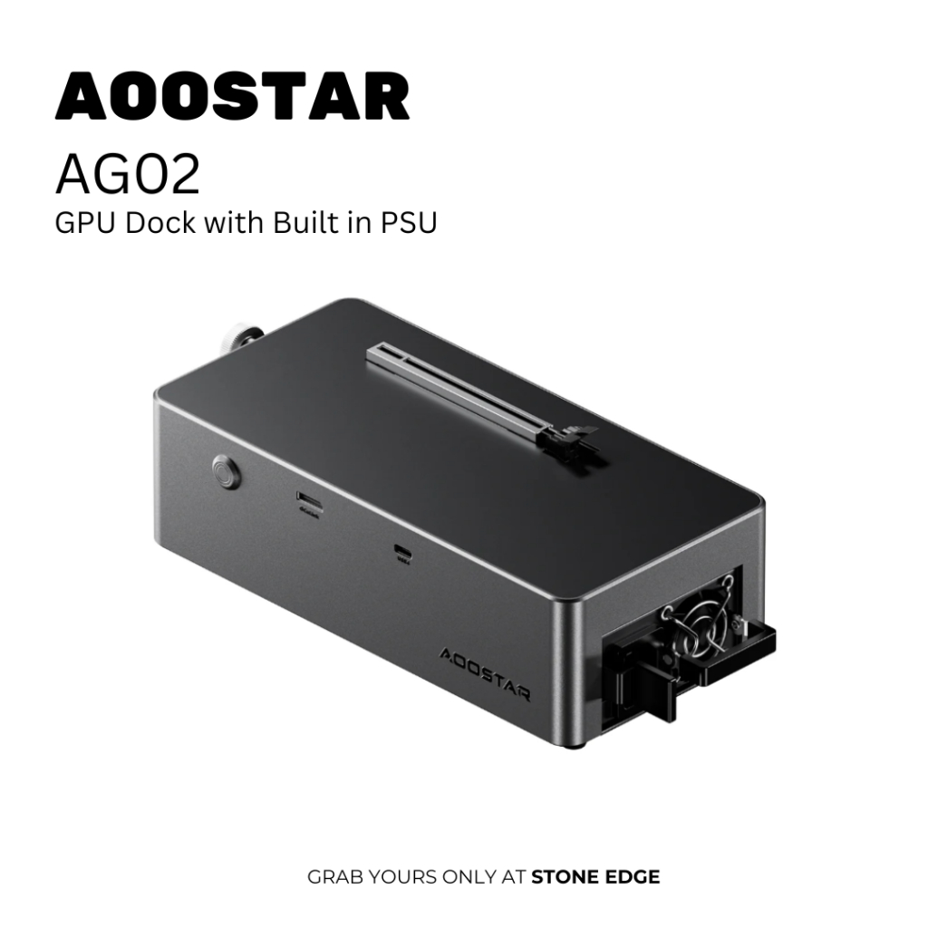 Jual AOOSTAR AG02 eGPU Dock 800W OCuLink USB4 External GPU Dock Support ...