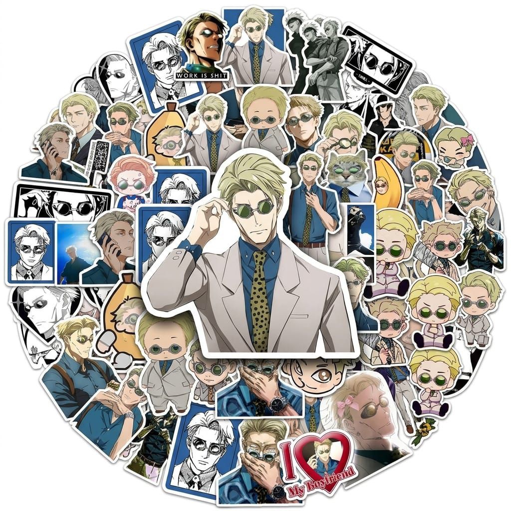 Jual 43 pcs sticker Nanami KENTO From Jujutsu Kaisen Jjk Anti Air DIY ...