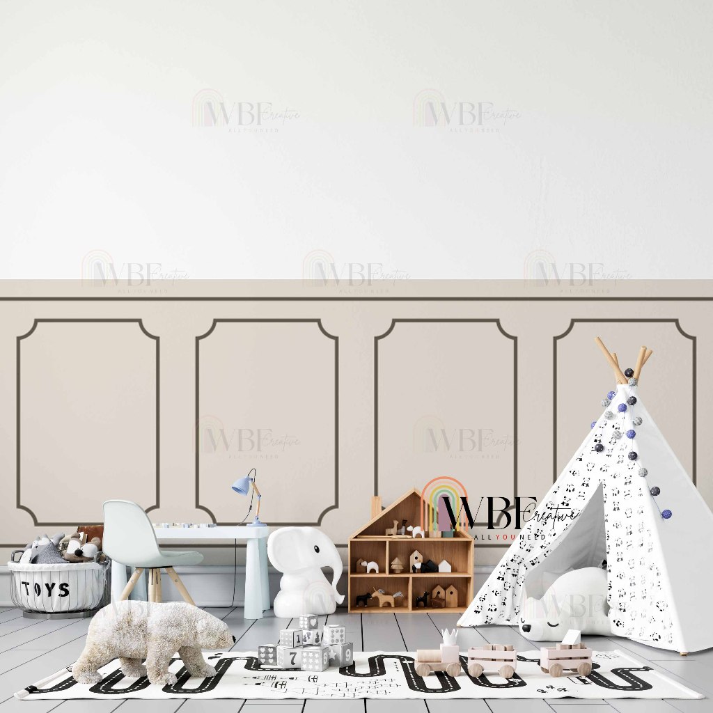 Jual STICKER WALL MOULDING - STIKER PANEL WALL MOULDING KLASIK ...