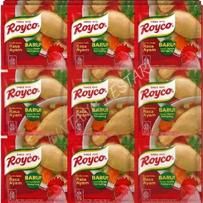 Jual Royco Kaldu Rasa Ayam / Penyedap Rasa Ayam 1 Renceng isi 12 Sachet ...
