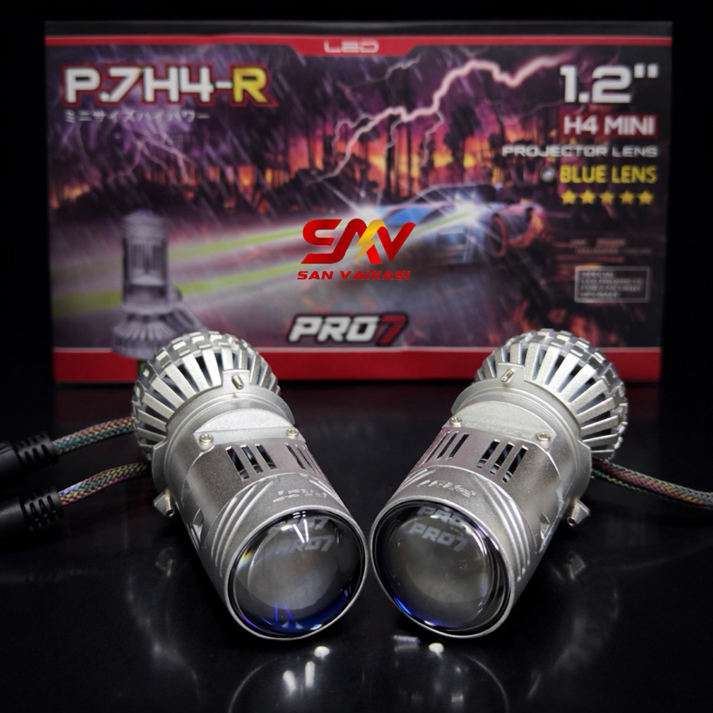 Jual [ SANVARIASI ] READY INSTAN PRO7 MINI BILED H4 P7H4R P.7H4-R 3500K ...