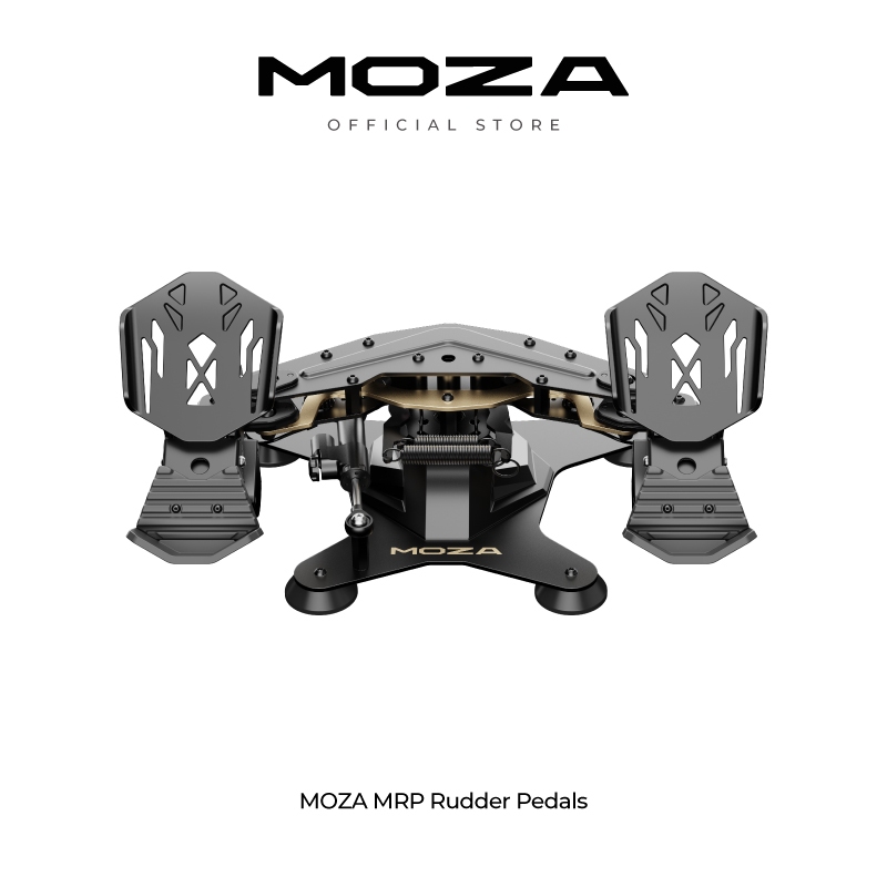 Jual MOZA Flight MRP Rudder Pedal | Rudder Metal Frame Construction ...