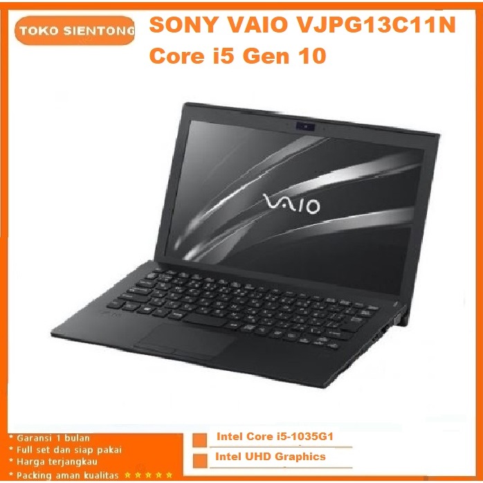 Jual Laptop Sony VAIO VJPG13C11N Core i5 gen 10th Gen 13.3 FHD IPS