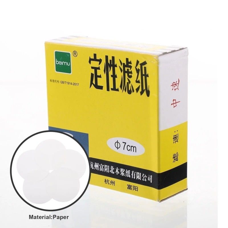 Jual Isi 100pcs Kertas Saring Laboratorium 7/11cm Filter Paper Bulat ...