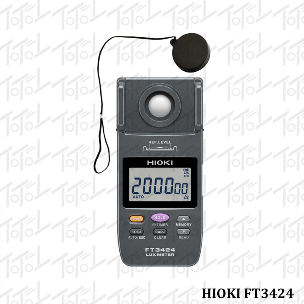 Jual Hioki FT3424 Lux Meter / Light Meter Hioki FT-3424 Alat Ukur ...