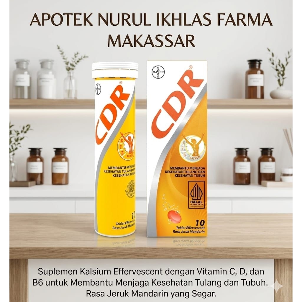 Jual CDR 10 TABLET RASA JERUK MANDARIN | Shopee Indonesia