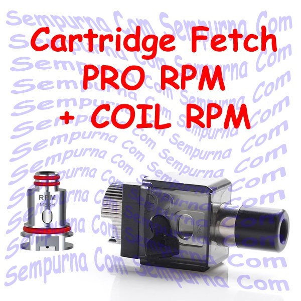 Jual Cartridge + Coil SMOK FETCH PRO RPM | Shopee Indonesia
