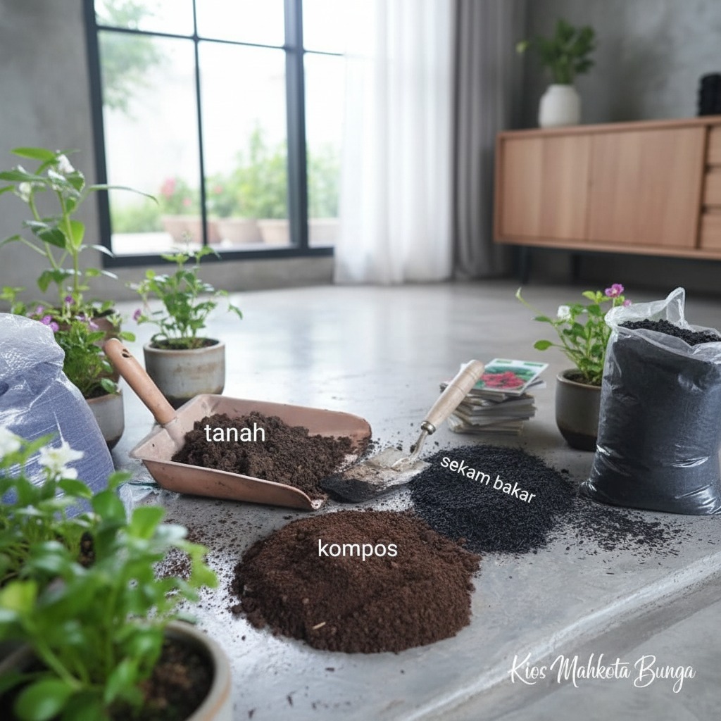 Media Tanam Organik 8Kg ,only GOSEND/ GRAB 041