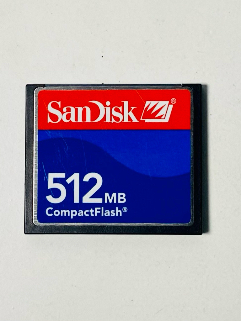 Jual Memory CompactFlash CF 512 MB Original Sandisk | Shopee Indonesia
