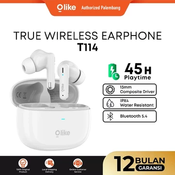 OLIKE TWS T114 Lite Wireless Earphone Bass Max Mini True Wireless Headset Bluetooth 5.4 Earbuds