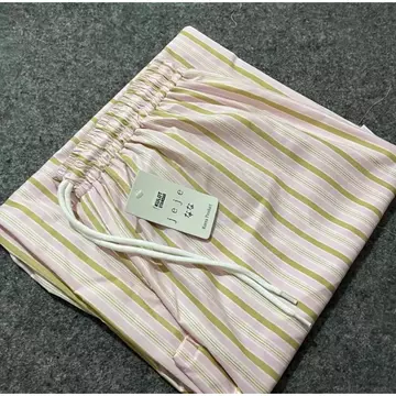 Everyday Strip Pants Salur Motif Besar Celana Panjang Baggy Kantor Kuliah Kulot Salur Highwaist