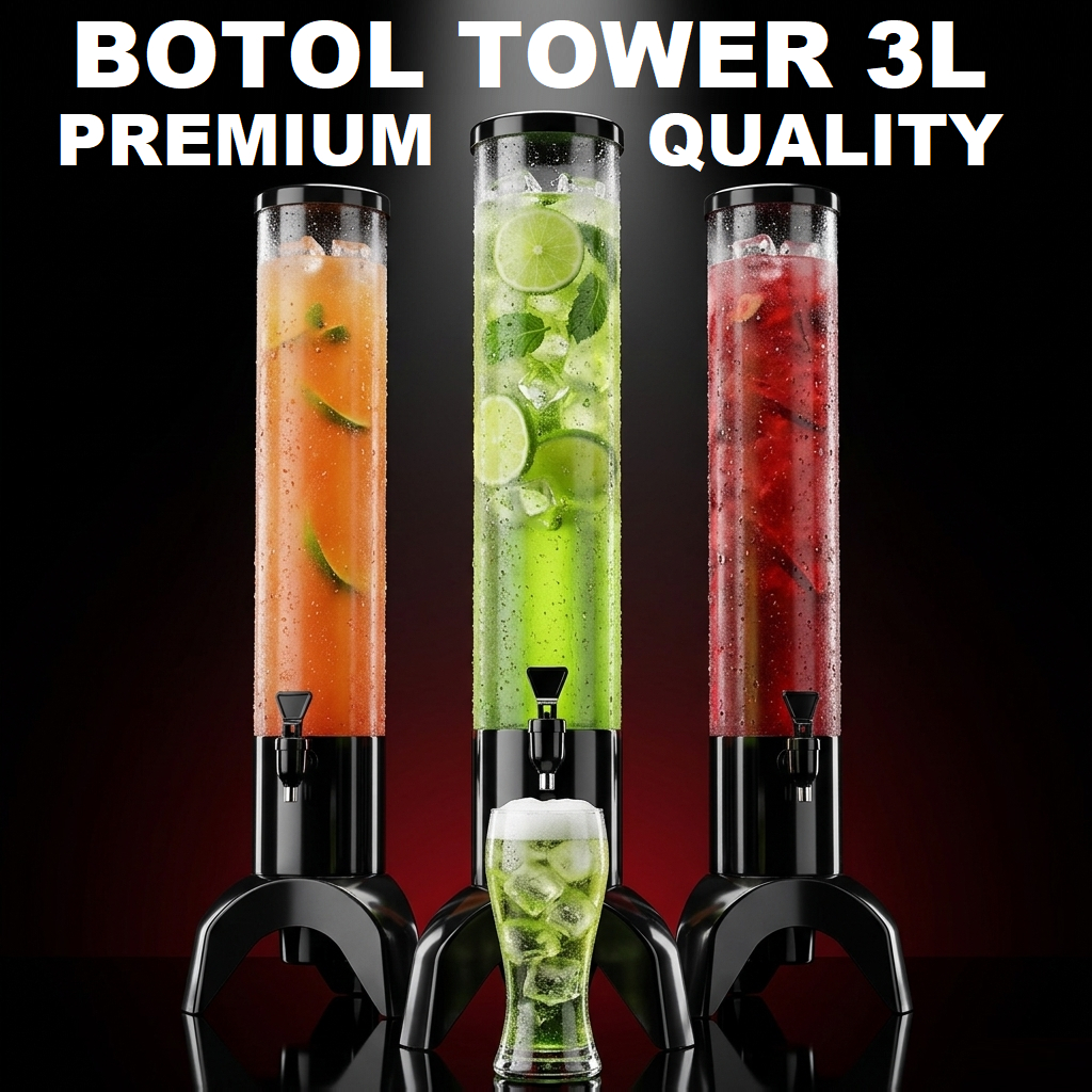 Jual BERGARANSI 3 Liter Botol Tower Dispenser Premium Quality Garansi 1 ...
