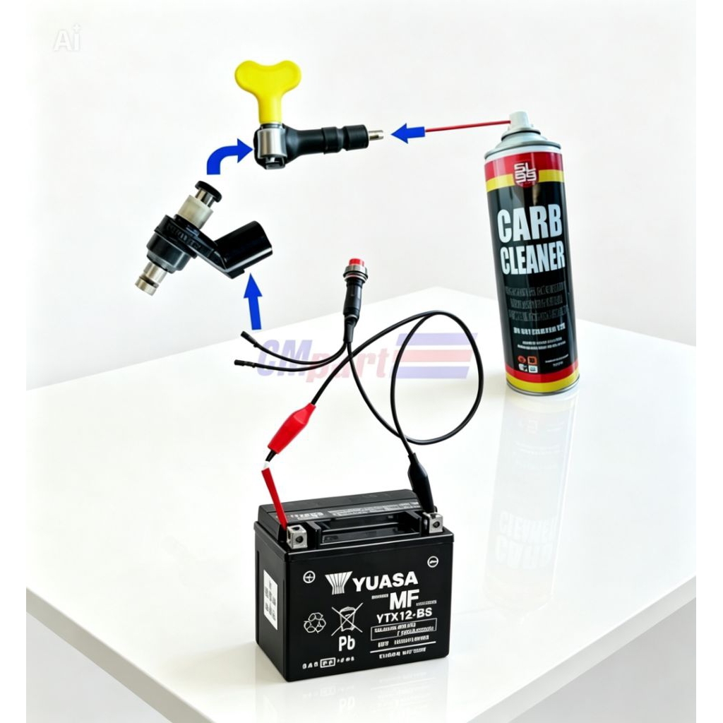 Jual alat pembersih injektor injector cleaner injeksi motor mobil ...