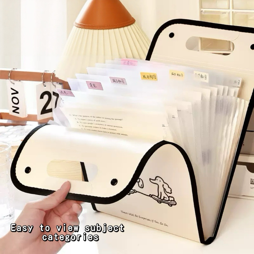 Jual (PB008) File Organizer / Multi Layer Folder Tas / Penyimpan Berkas ...