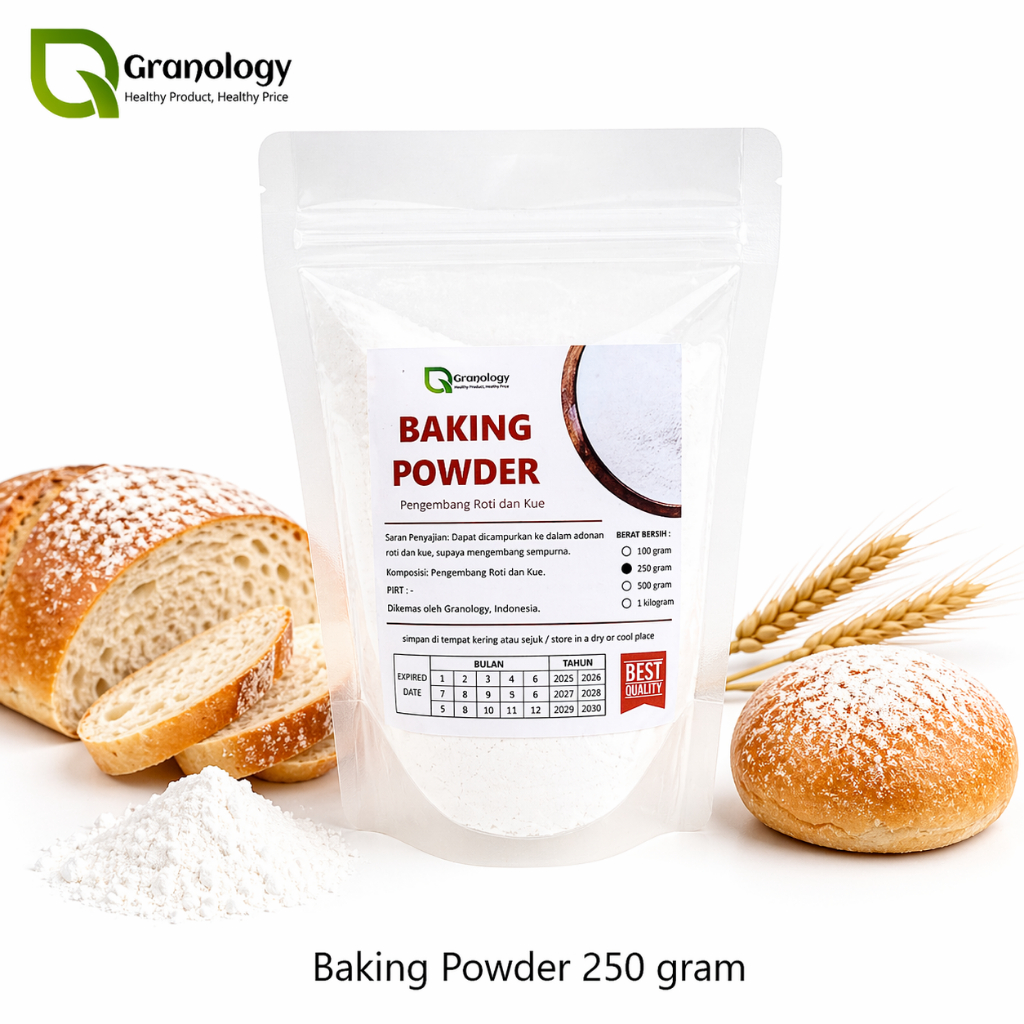 Jual Pengembang Roti dan Kue / Baking Powder (250 gram) | Shopee Indonesia