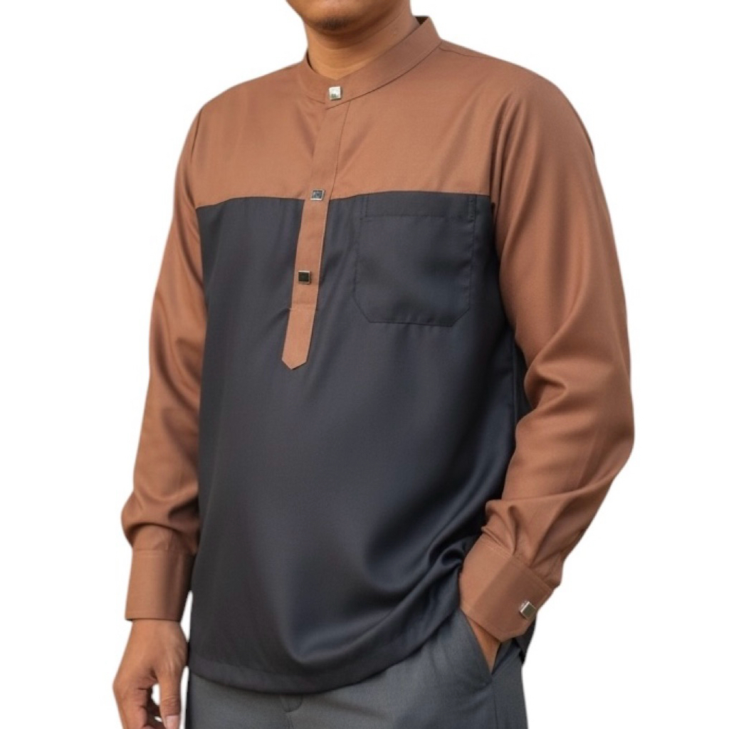 Baju Koko Dewasa Tangan Panjang