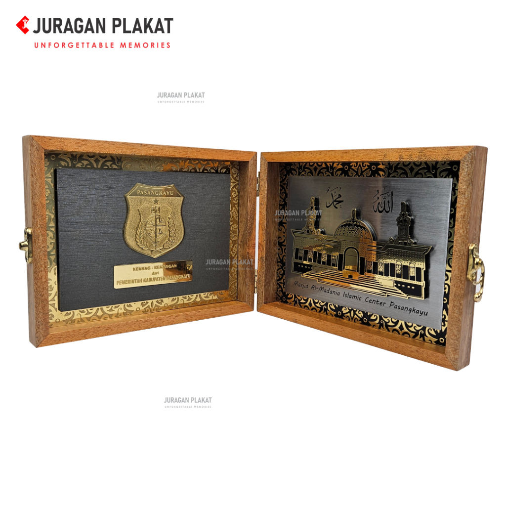 Jual PLAKAT BOX KAYU KUNINGAN KAB PASANGKAYU KALIMANTAN DESIGN CUSTOM ...
