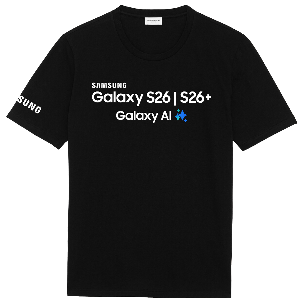 Kaos Tshirt Baju Samsung S26 | S26+ Galaxy AI is here Premium Terbaru