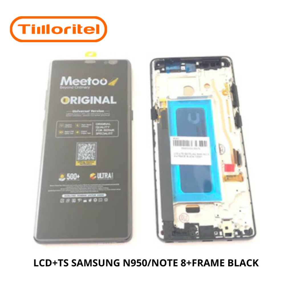 Jual LCD+TS SAMSUNG N950/NOTE 8+FRAME BLACK | Shopee Indonesia