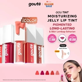 Goute Moisturizing Lip Tint Long Lasting Upto 12H Goutint Lightweight Ringan Tidak Lengket