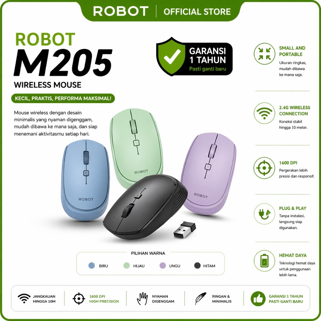 Jual ROBOT M205 / M210 / M260 / M390 / M370 / M360 / M207 / M210S ...