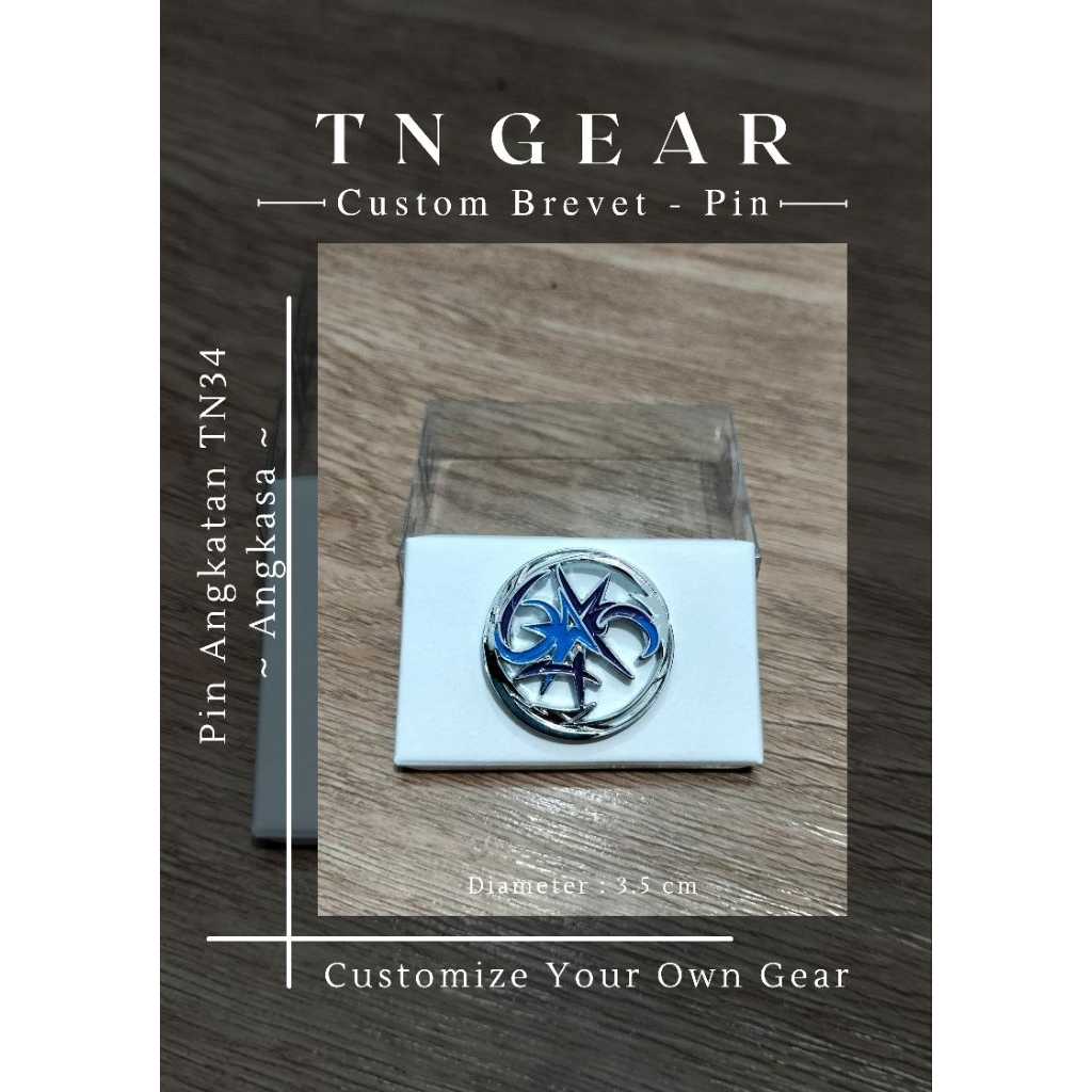 Jual PIN ANGKATAN TN34 - ANGKASA | Shopee Indonesia