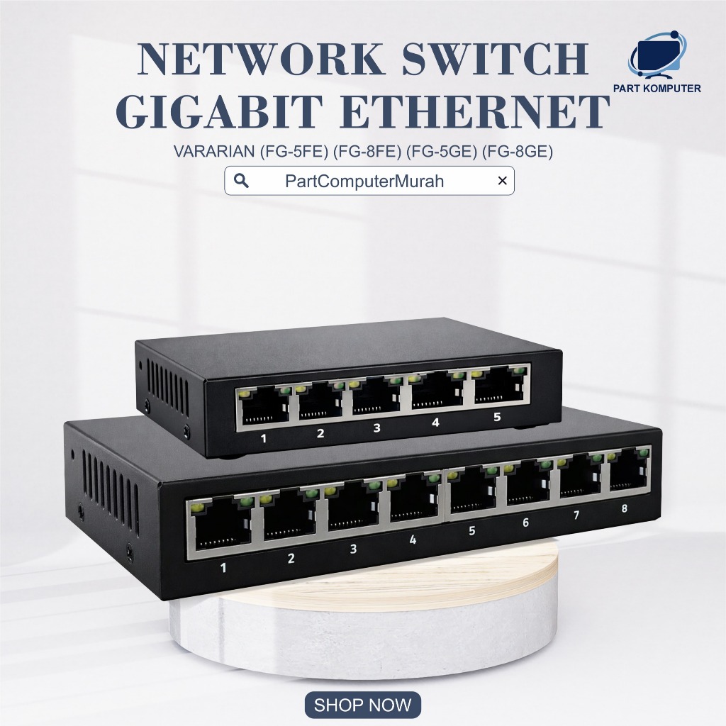 Jual Switch Saklar Jaringan Ethernet Network Switcher 5/8/16/24 Port ...