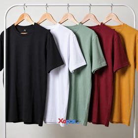 Kaos Polos Pria Cotton Combed Premium REGULER FIT Basic Premium XAPOS.ID