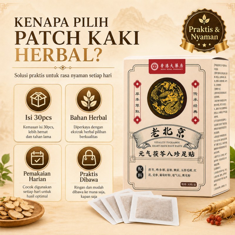 Kenapa Pilih Lapan Herbal Patch
