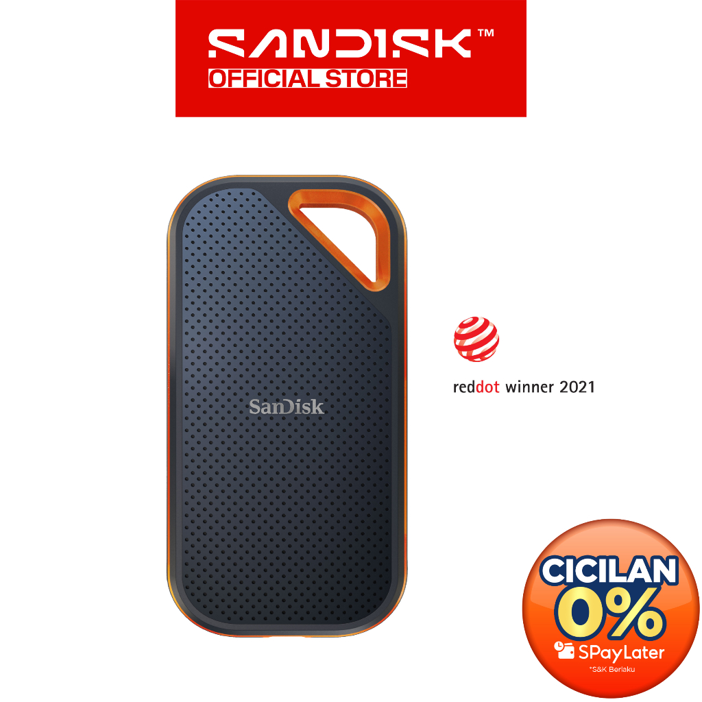 SANDISK Extreme Pro Portable SSD E81 4TB USB 3.2 V2 (Up to 2000MBps)