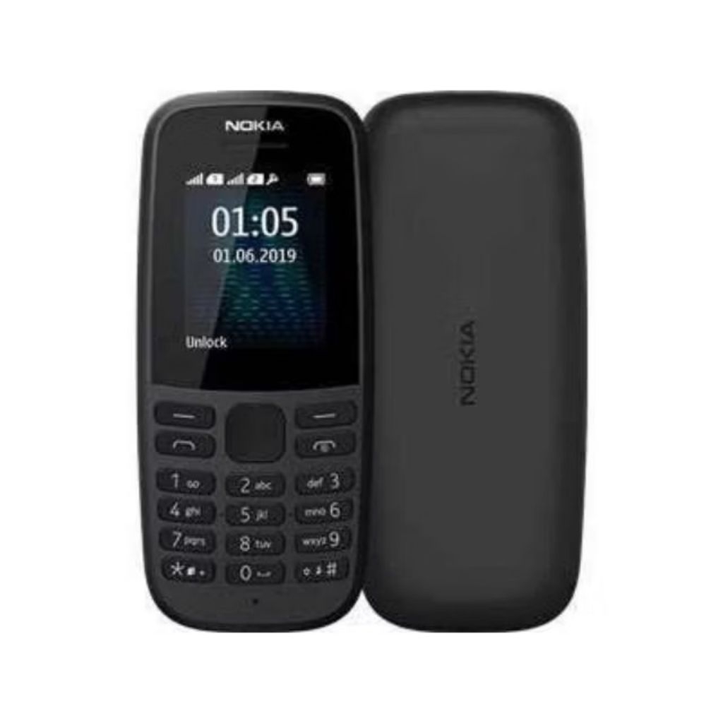 Jual Hanphone Nokia 105 Hitam 2019 Hp Nokia Jadul | Shopee Indonesia