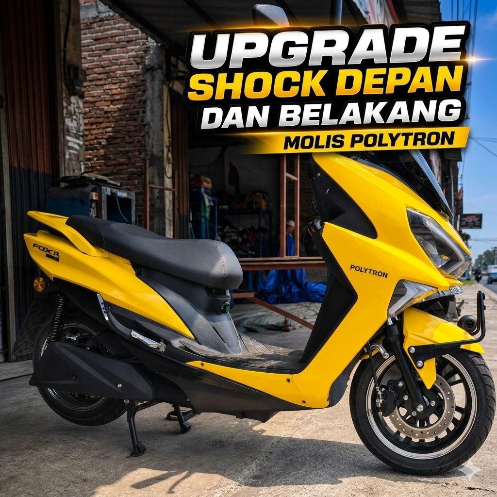 Jual Upgrade Shockbreaker MOLIS POLYTRON FOX-R ,FOX-S & FOX 350 ...