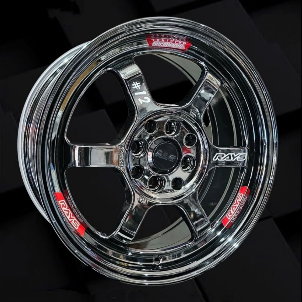 Jual velg ring 16 TE37V CELONG lebar 7 pcd 4x100 - 4x114,3 velg racing ...